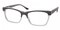 Kensee Black/Crystal Rectangle Acetate Eyeglasses