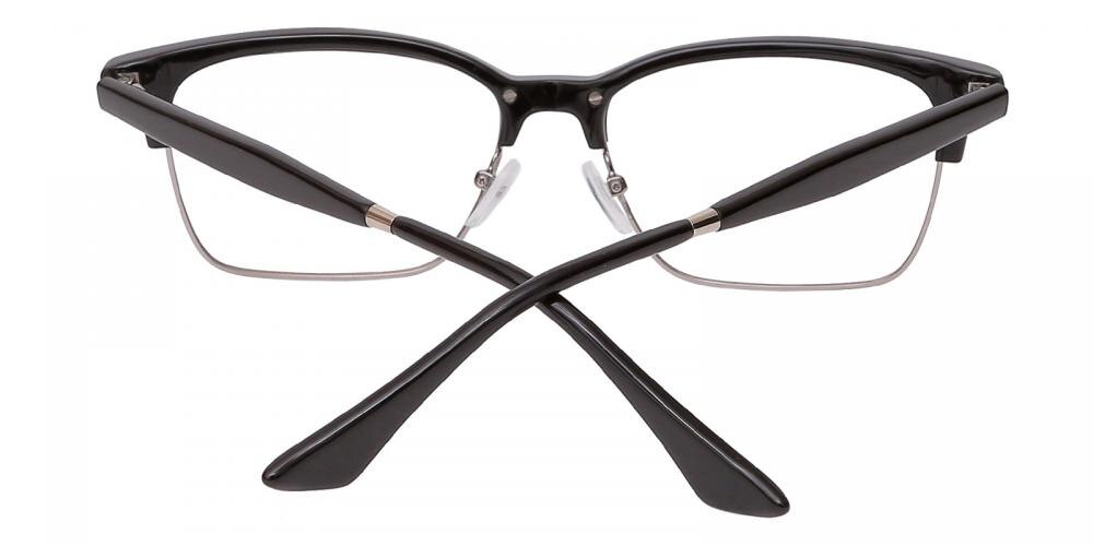Clifford Black Classic Wayframe Acetate Eyeglasses