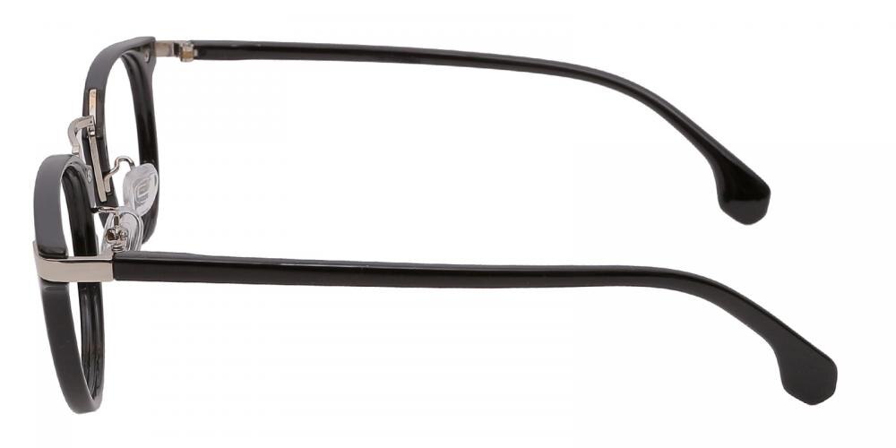 Jellico Black Oval TR90 Eyeglasses