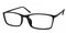 Hedda Black Rectangle TR90 Eyeglasses