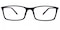Hedda Purple Rectangle TR90 Eyeglasses