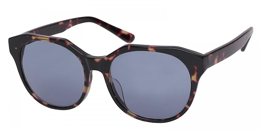 Lauren Tortoise Square Acetate Sunglasses