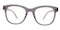 Baton Gray Classic Wayframe Acetate Eyeglasses