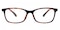 Paine clip-on Tortoise (Yellow Mirror-coating) Oval TR90 Eyeglasses