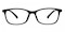 Paine clip-on Black Oval TR90 Eyeglasses