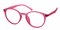 Dodge Pink Round TR90 Eyeglasses