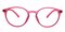 Dodge Pink Round TR90 Eyeglasses