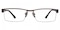 Marico Gunmetal Rectangle Metal Eyeglasses