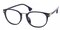 Joanna Black Oval TR90 Eyeglasses