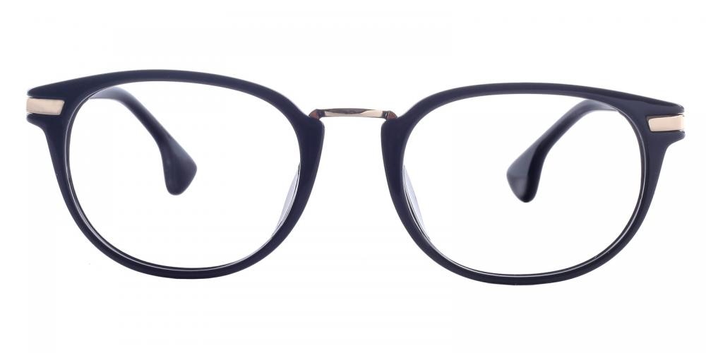 Joanna Black Oval TR90 Eyeglasses