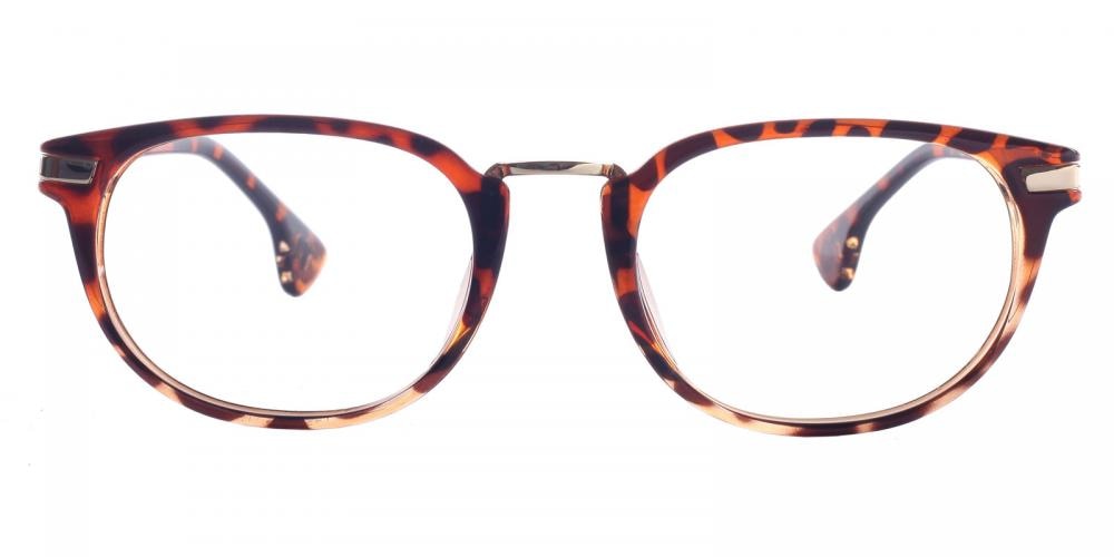 Joanna Tortoise Oval TR90 Eyeglasses