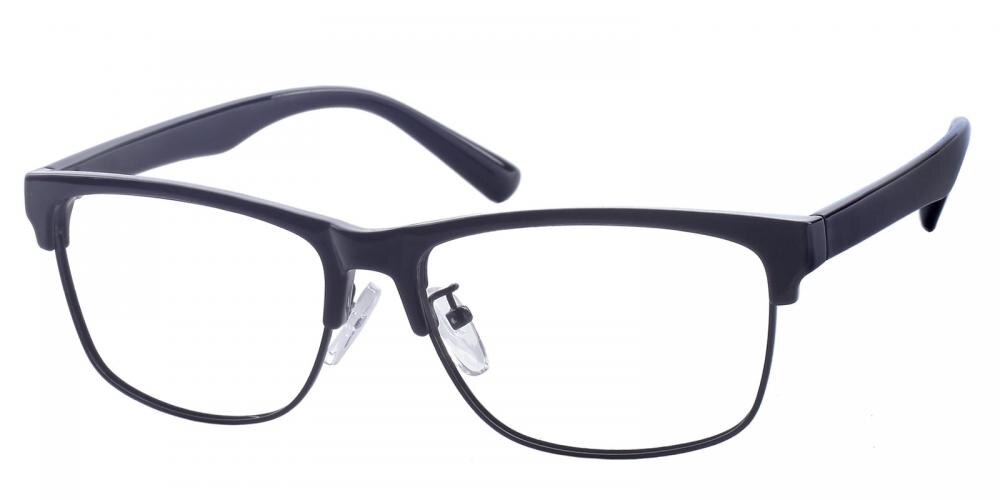 Salle Black Rectangle TR90 Eyeglasses