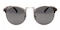 Darren Gunmetal Round Metal Sunglasses