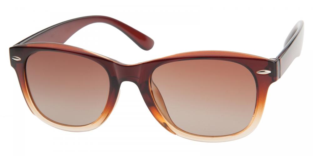 Faye Classic Wayframe - Brown Eyeglasses