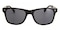 Norwalk Black Classic Wayframe Plastic Sunglasses