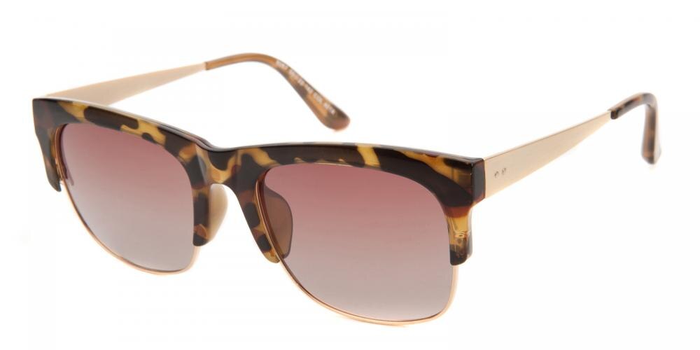 Taylor Tortoise Square Plastic Sunglasses