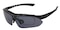 Jonesboro Black Rectangle TR90 Eyeglasses