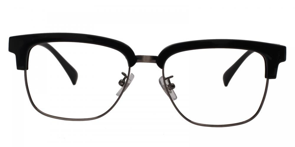 Bellevue Black Rectangle TR90 Eyeglasses