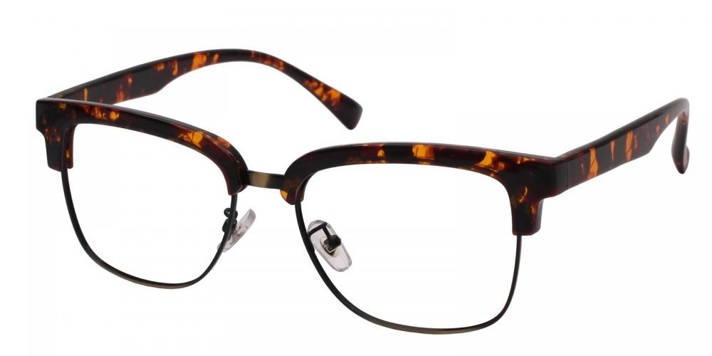 Bellevue Tortoise Rectangle TR90 Eyeglasses