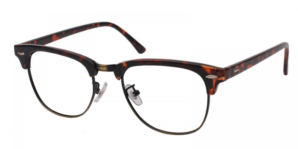 Superior Tortoise Classic Wayframe TR90 Eyeglasses
