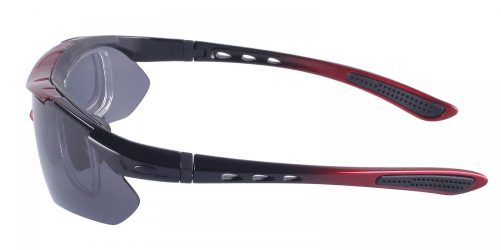Jonesboro Red Rectangle TR90 Eyeglasses