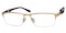 Arvin Golden Rectangle Titanium Eyeglasses