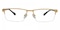 Arvin Golden Rectangle Titanium Eyeglasses