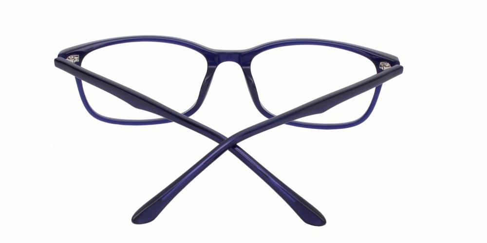 Mankato Blue Oval Acetate Eyeglasses