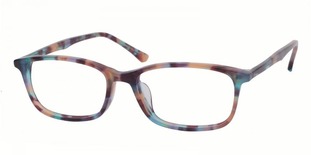 Mankato Multicolor Oval Acetate Eyeglasses
