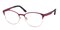 Macon Red Classic Wayframe Titanium Eyeglasses