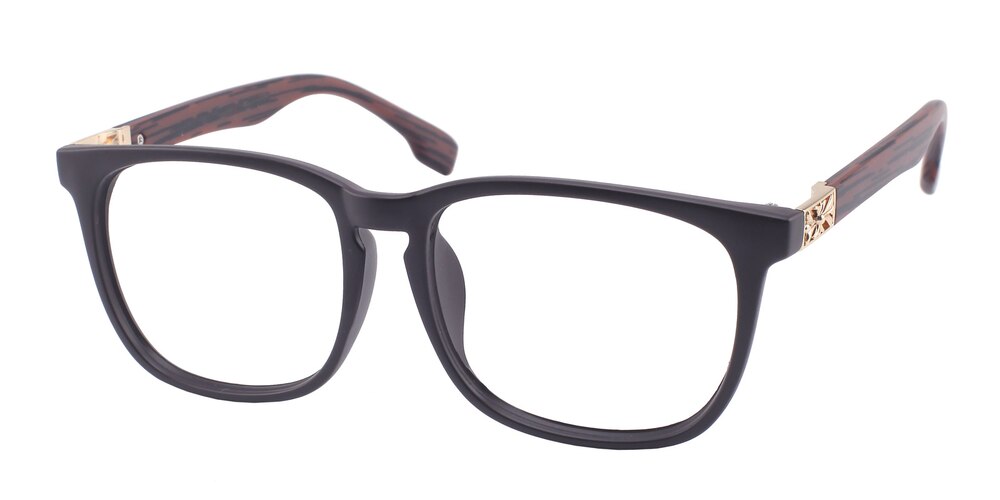 Meriden Brown/Chocolate Classic Wayframe Plastic Eyeglasses