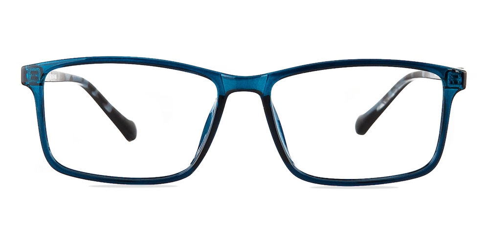 Rapids Blue Rectangle TR90 Eyeglasses