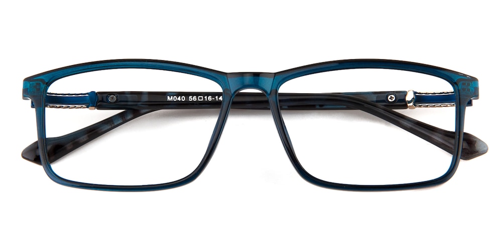 Rapids Blue Rectangle TR90 Eyeglasses