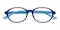 Union Blue Oval TR90 Eyeglasses