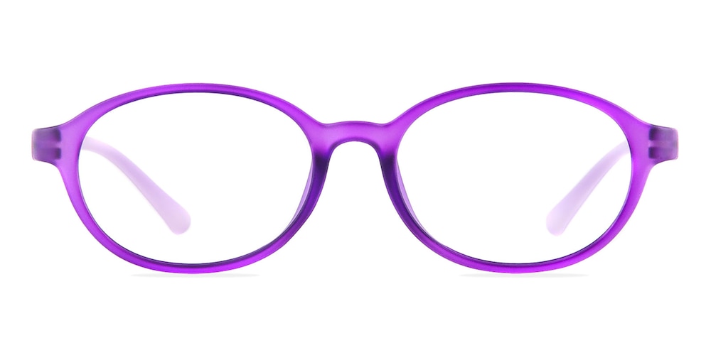 Union Purple Oval TR90 Eyeglasses