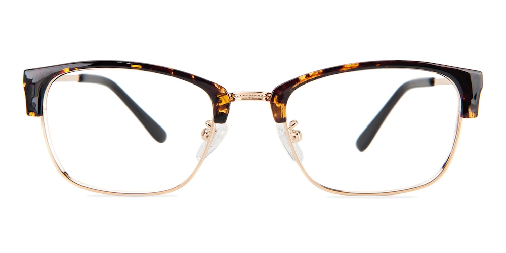 Flint Tortoise Rectangle TR90 Eyeglasses