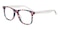 Syracuse Multicolor/Crystal Classic Wayframe Acetate Eyeglasses