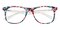 Syracuse Multicolor/Crystal Classic Wayframe Acetate Eyeglasses