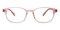 Josephine Pink Oval Acetate Eyeglasses