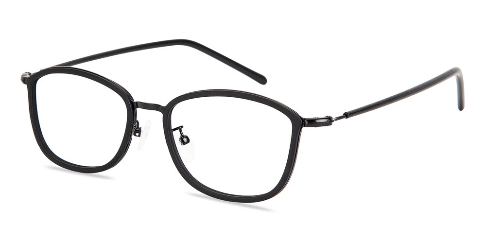 Holly Mblack Oval TR90 Eyeglasses