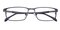 Norwood Black Rectangle Titanium Eyeglasses