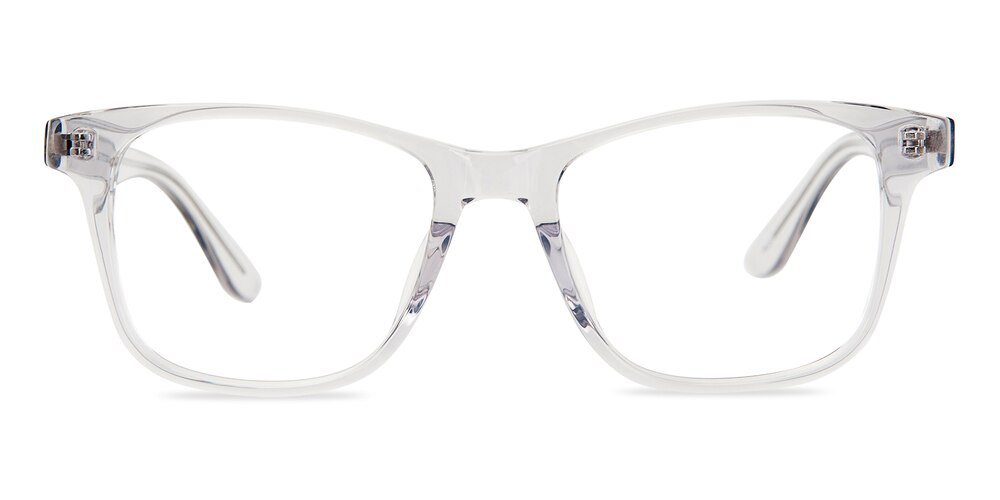 York Classic Wayframe - Crystal Eyeglasses