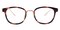 Clichy Tortoise Square TR90 Eyeglasses