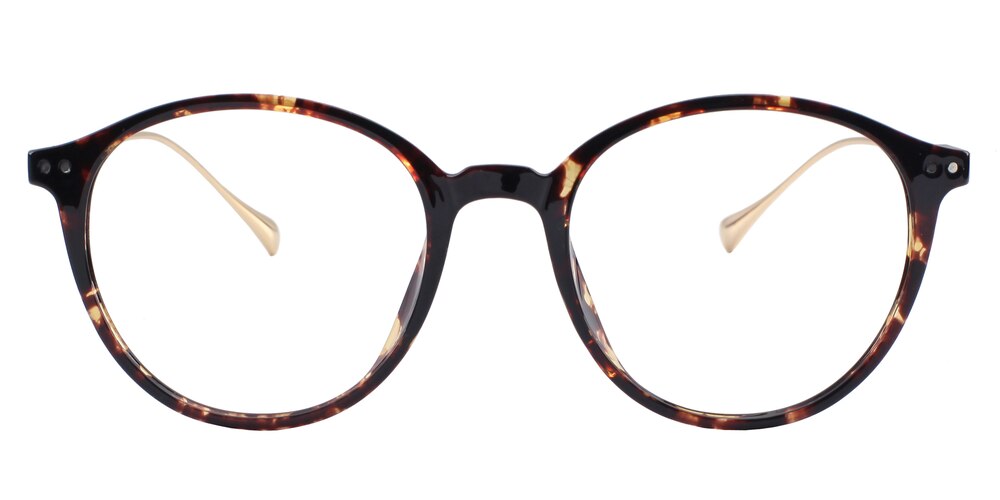 Fontenay Tortoise Round TR90 Eyeglasses