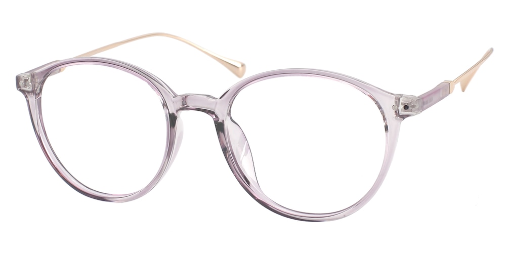 Fontenay Round - Purple Eyeglasses