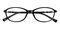 Julie Black Oval TR90 Eyeglasses