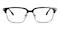 Dave Black Rectangle TR90 Eyeglasses