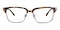 Dave Tortoise Rectangle TR90 Eyeglasses