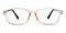 Land Orange Rectangle TR90 Eyeglasses