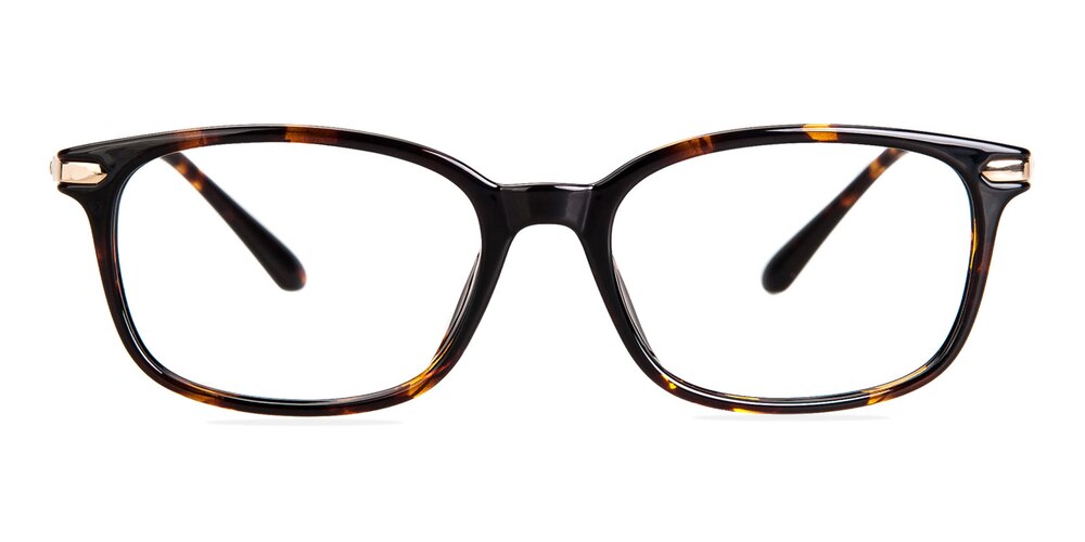 Gerald Tortoise Rectangle TR90 Eyeglasses